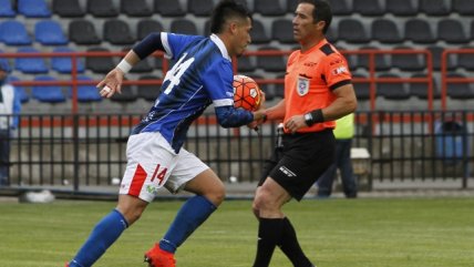 Leonardo Povea anotó el descuento de Huachipato sobre Deportes Iquique