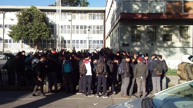 Escolares penquistas se negaron a rendir la prueba Simce