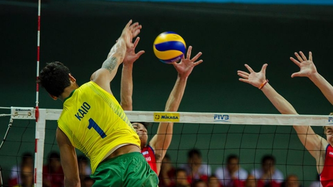  Chile cayó ante Brasil en el Sudam sub 21 de voleibol  