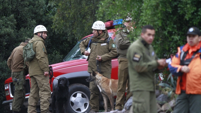 Carabineros reforzó equipos para la búsqueda de jóvenes extraviados