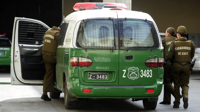 Carabineros detuvo a un sujeto que había salido hace una semana de la cárcel