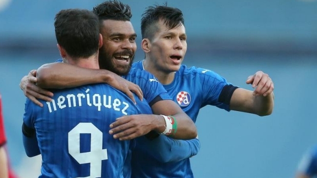 Angelo Henríquez anotó en triunfo de Dinamo Zagreb sobre Cibalia