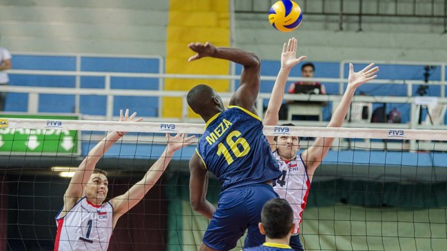 Chile perdió ante Colombia en el Sudamericano sub 21 de voleibol en Bariloche