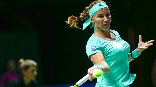 Svetlana Kuznetsova debutó con un triunfo en las Finales de la WTA
