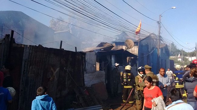 Mujer murió calcinada en un incendio en Concepción