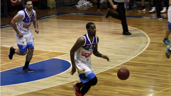 Español de Osorno y ABA Ancud celebraron en la Liga Nacional de Baloncesto