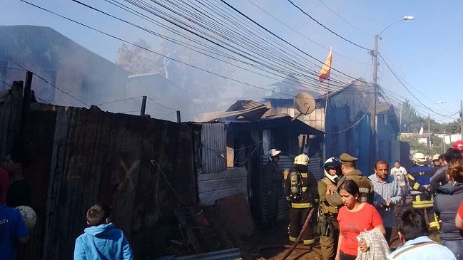 Mujer murió calcinada en un incendio en Concepción