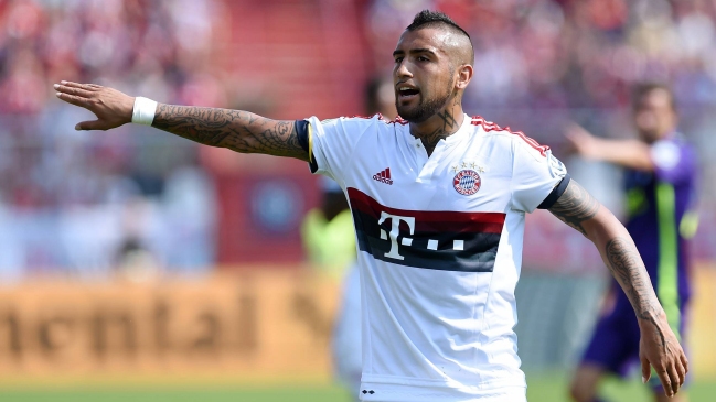 Arturo Vidal: Con el correr de los partidos Bayern Munich está mejorando mucho