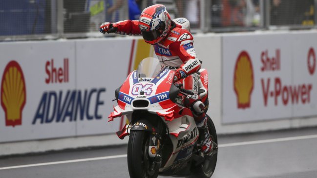 Andrea Dovizioso se quedó con el Gran Premio de Malasia de MotoGP