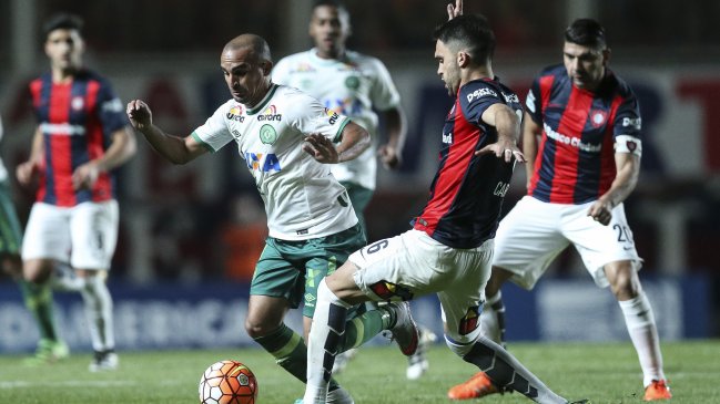 Chapecoense rescató un empate ante San Lorenzo por semifinales de Copa Sudamericana