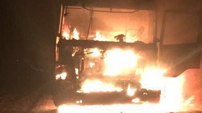 Tres ataques incendiarios simultáneos se produjeron en la comuna de Collipulli