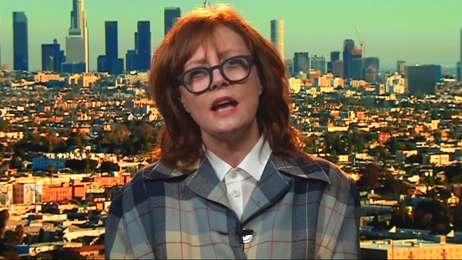 Susan Sarandon no apoya a Clinton: 