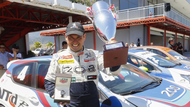 Patricio Naranjo se convirtió en nuevo monarca del Total TP Race 2016