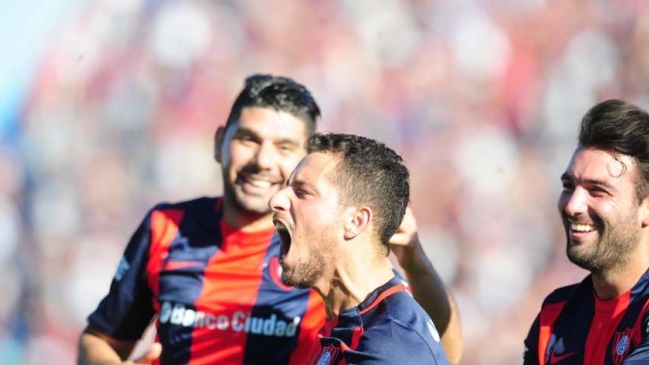 Paulo Díaz fue titular en triunfo de San Lorenzo sobre Huracán en Argentina