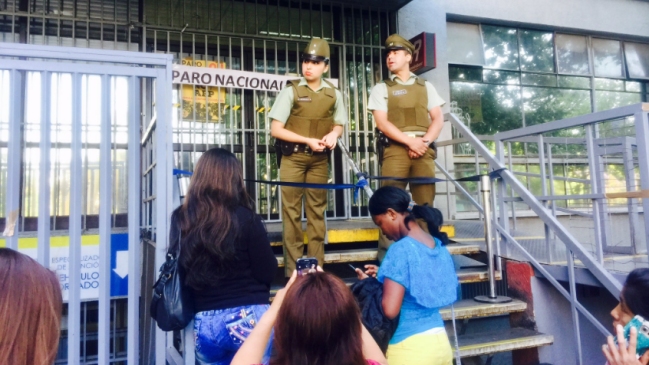 Registro Civil se sumó este miércoles al paro del sector público