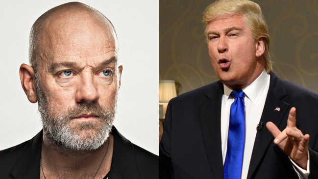Michael Stipe culpó a Alec Baldwin por la victoria de Trump