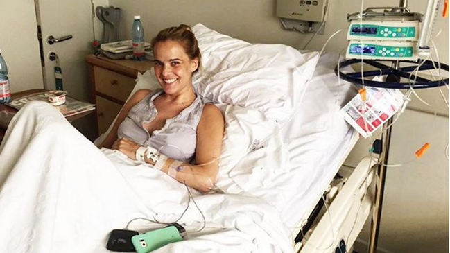 Javiera Suárez es internada en plena lucha contra el cáncer
