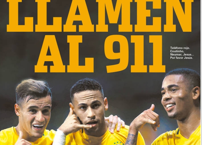 Prensa argentina consternada: Llamen al 911