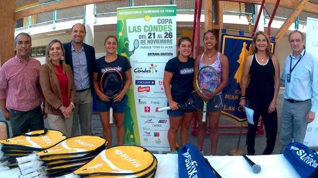 Las mejores tenistas de Chile se darán cita en la Copa Las Condes 2016