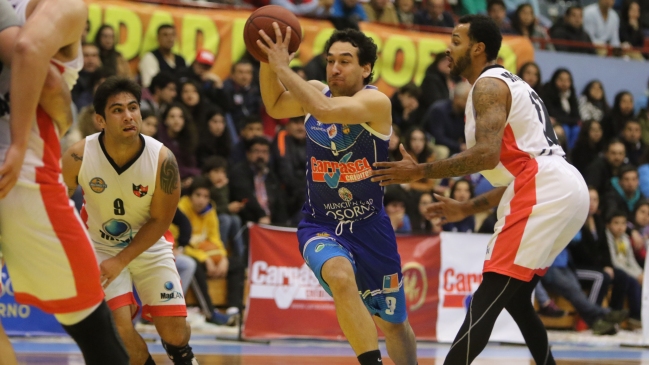 Osorno necesitó una prórroga para derrotar a Las Animas en la Liga Nacional de Baloncesto
