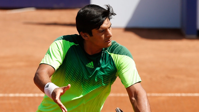 Bastián Malla tuvo un debut triunfal en el challenger de Montevideo