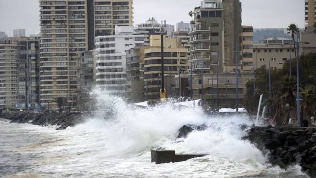 Armada alertó de marejadas que se verán incrementadas por 