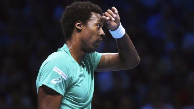 Gael Monfils optó por el retiro en el Masters ATP