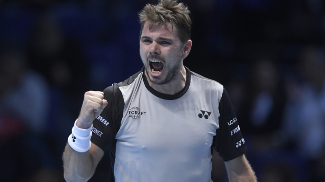 Wawrinka venció a CIlic y mantuvo sus opciones en el Masters ATP