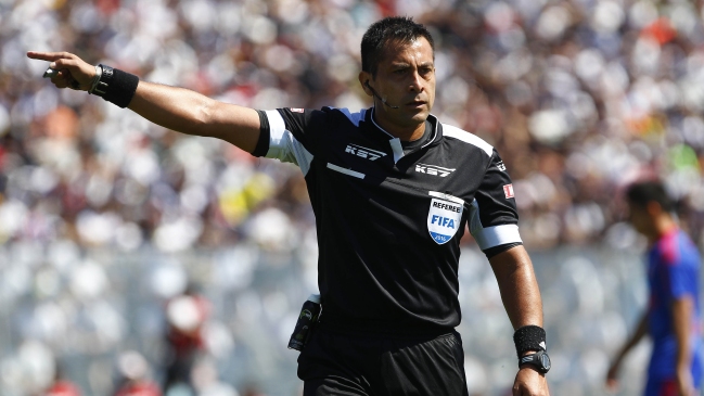 Julio Bascuñán será el arbitro de una semifinal de la Copa Sudamericana