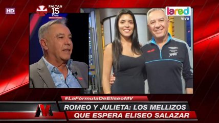   Eliseo Salazar será padre de mellizos a los 62 años 