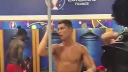  Revelaron emotivo discurso de Cristiano Ronaldo a sus compañeros tras ganar la Eurocopar 