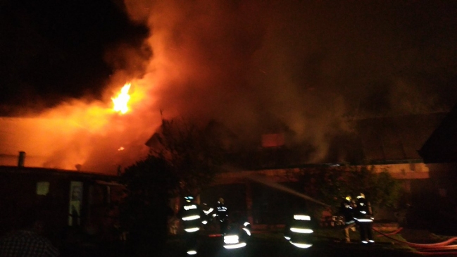 Incendio afectó a las dependencias del Hogar de Cristo en Osorno