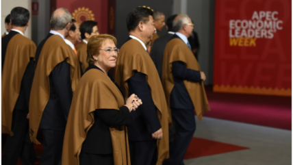   Presidenta Bachelet participó de la foto oficial de la cumbre APEC 