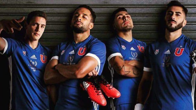 Se filtró la camiseta conmemorativa de los 90 años de U. de Chile