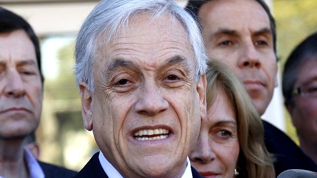 Cadem: Sebastián Piñera cayó cuatro puntos en intención de voto