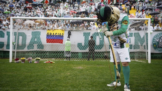 Víctimas de la tragedia de Chapecoense reciben el último adiós