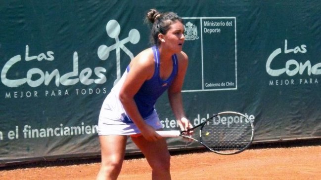 Fernanda Brito protagonizó leve ascenso en la WTA