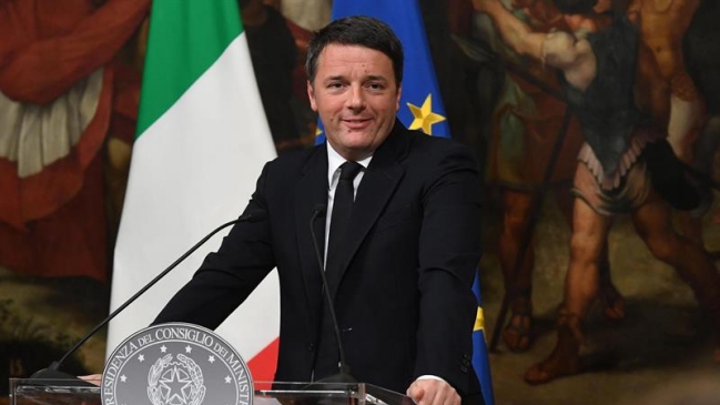 Primer ministro italiano confirmó que formalizará dimisión este miércoles