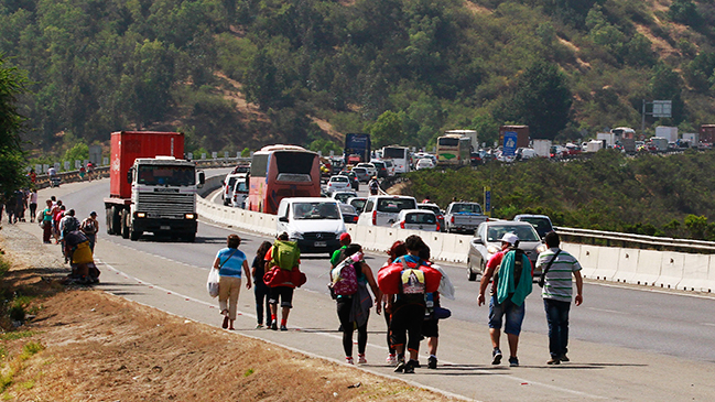 Hombre murió cuando peregrinaba hacia el Santuario de Lo Vásquez