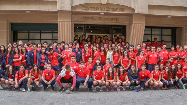 Chile será representado por 148 deportistas en Juegos Sudamericanos Escolares de Medellín