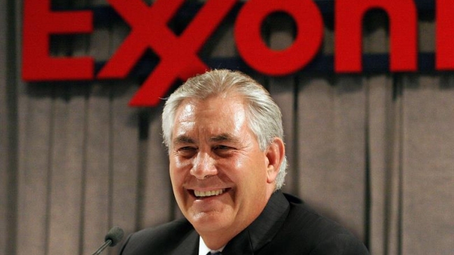 Trump elige como secretario de Estado a un directivo de Exxon, según medios