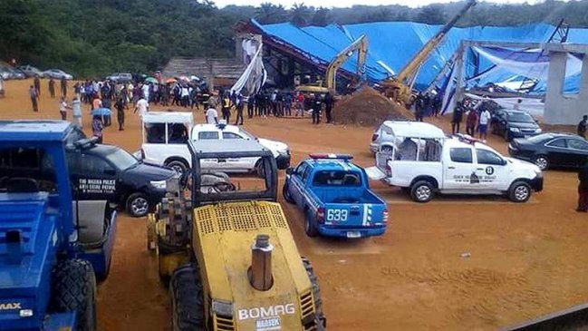 Nigeria: Derrumbe en iglesia evangélica deja más de 100 muertos