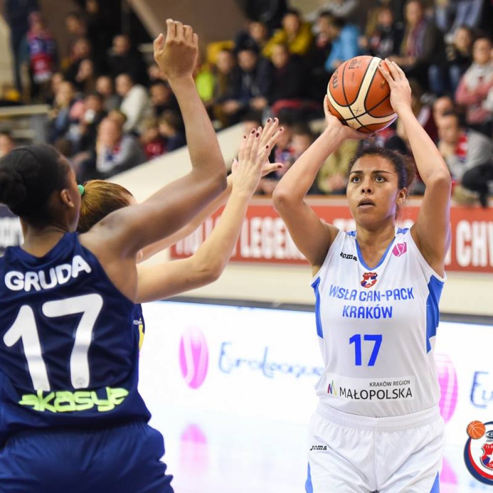 Ziomara Morrison lideró el ataque de Wisla en triunfo por la Euroliga