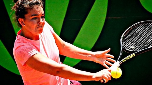 Fernanda Brito superó los cuartos de final en el ITF de Santa Cruz