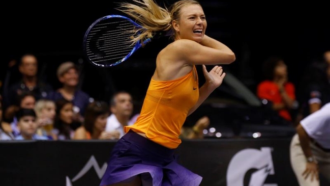 Maria Sharapova retornó en exhibición con Mónica Puig en Puerto Rico