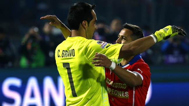 Claudio Bravo y choque ante Arsenal de Alexis: 
