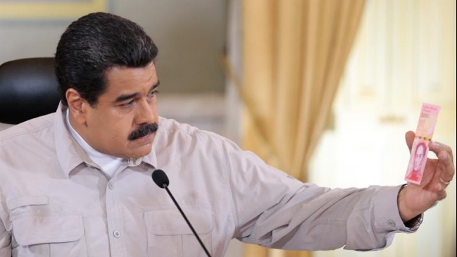 Maduro denunció que nuevos billetes no han llegado por un 