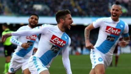 El "póker" de Dries Mertens en la guerra de goles entre Napoli y Torino