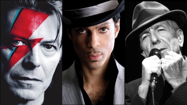 Bowie, Prince, Cohen y Juan Gabriel: un año funesto para la música