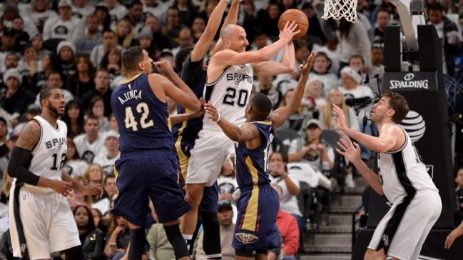 Los Spurs homenajearon a Duncan con triunfo ante New Orleans